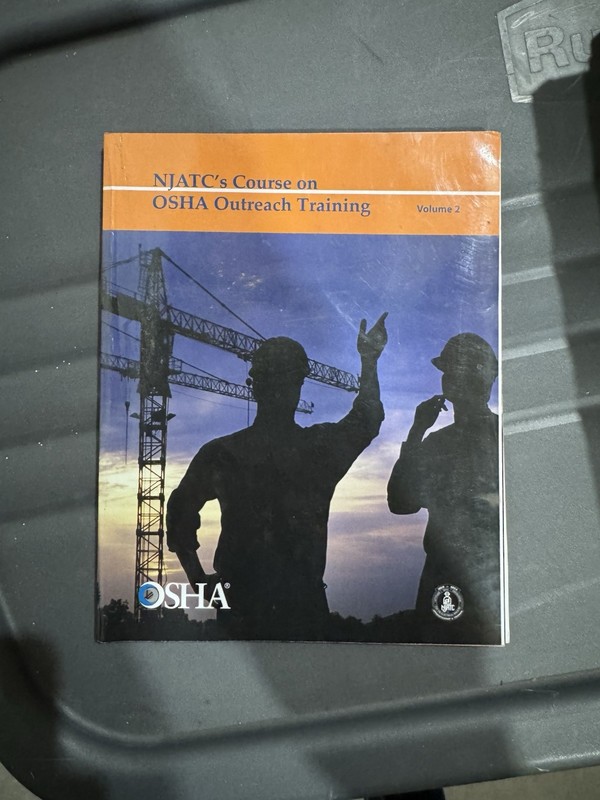 NJATC Course On OSHA Outreach Training Volume 2