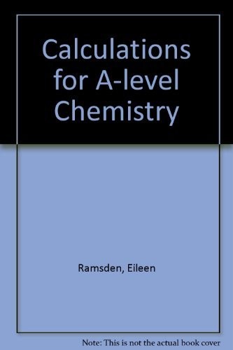 Calculations for A-level Chemistry by Ramsden, Eileen Paperback Book The Fast