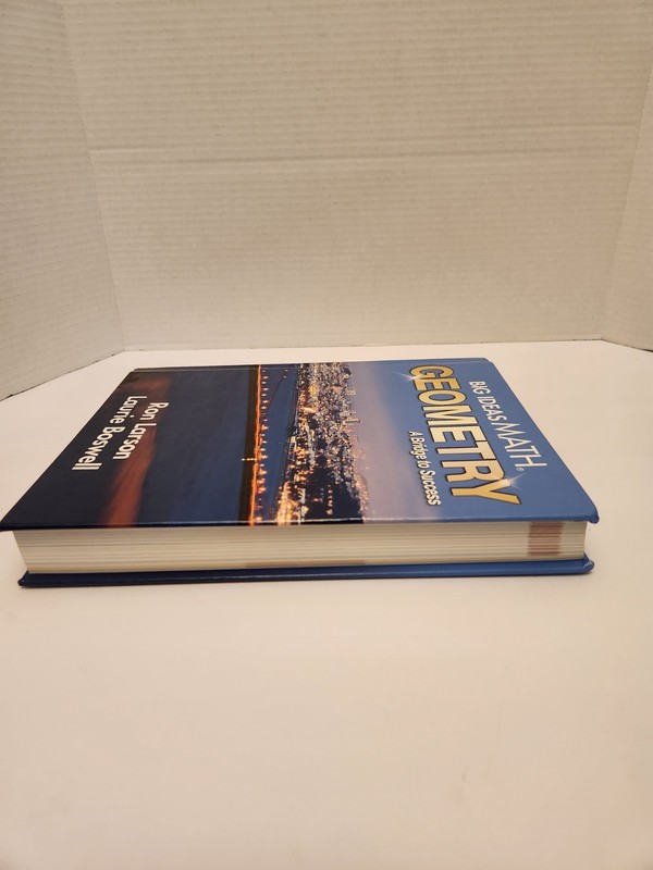 Big Ideas Math: Geometry Ron Larson 2019 Hardcover Ships Fast gallery