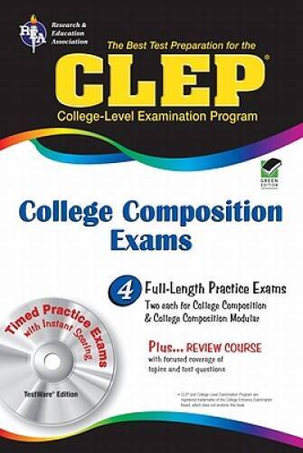 CLEP College Composition & College Composition Modular w/CD-ROM (CLE – VERY GOOD