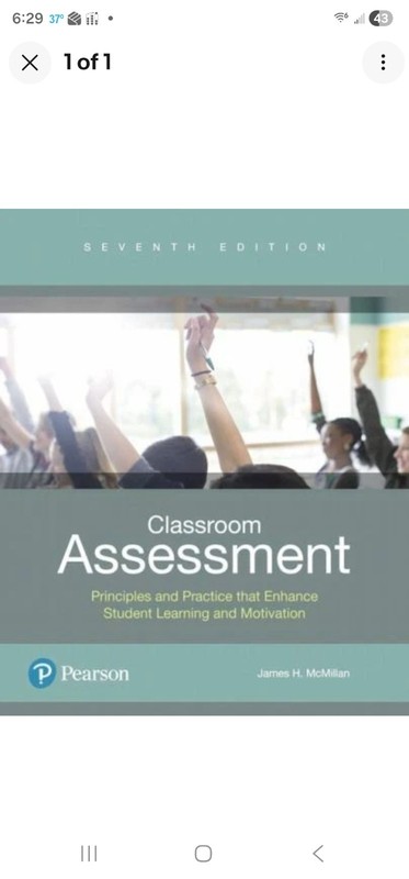Classroom Assessment: Principles and Practice that Enhance Student Learning an..