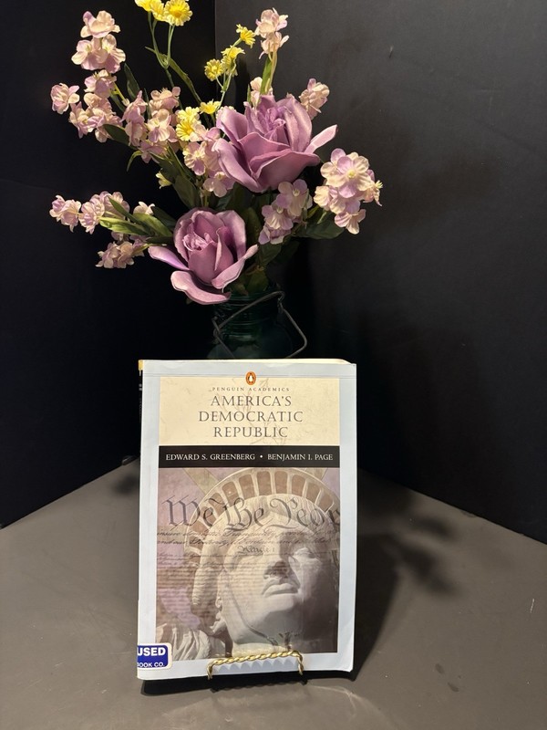 America’s Democratic Republic (Penguin Academics Series), Greenberg, Edward S.,P