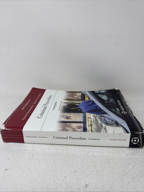 Criminal Procedure : Investigation 4th Edition, Chemerinsky & Levenson gallery