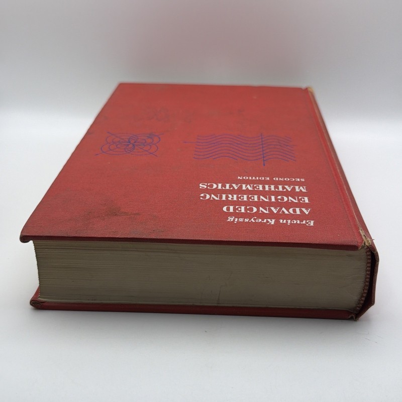 Advanced Engineering Mathematics Erwin Kreyszig 2nd Edition 1968 Printing gallery