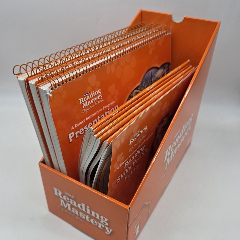 SRA Reading Mastery Signature Edition Grade 1 Presentation Book Set A-C gallery