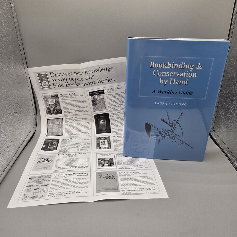 Bookbinding and Conservation by Hand: A Working Guide by Laura Young 1995 HCDJ gallery