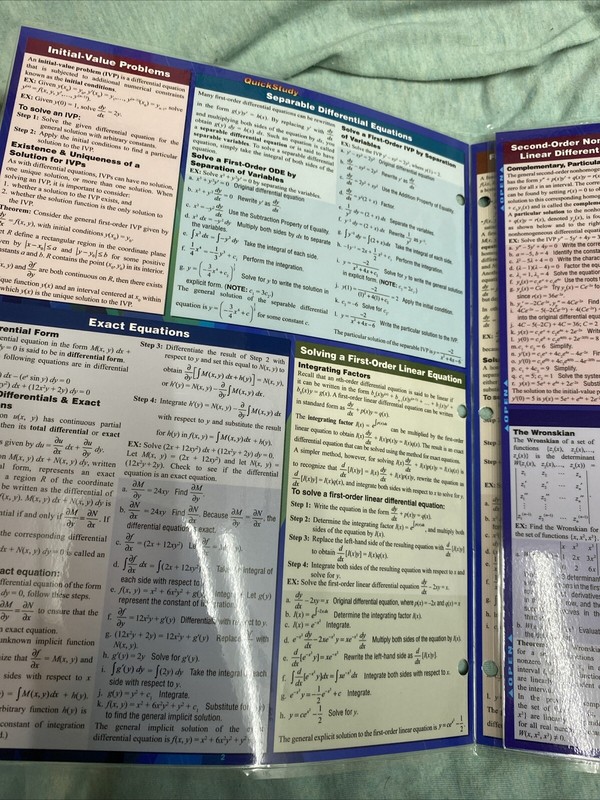 Differential Equations, Paperback by Barcharts, Inc. (COR gallery