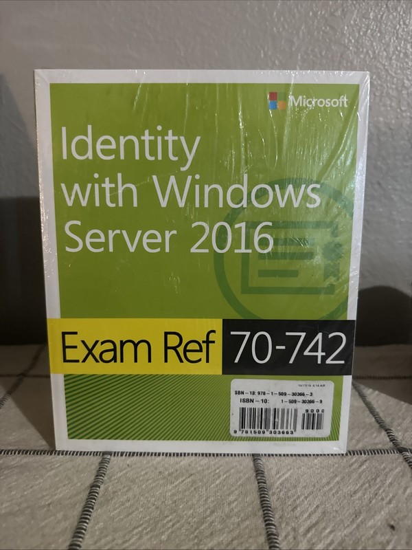 New MCSA Windows Server 2016 Exam Ref 3-Pack Exams 70-740, 70-741, & 70-742