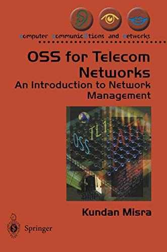 OSS for Telecom Networks: An – Paperback, by Misra Kundan – Very Good