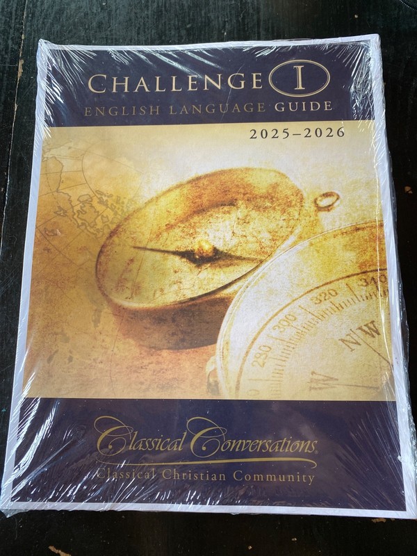 Classical Conversations Challenge I Guide 2025-2026 3 Hole punchedNew in Package