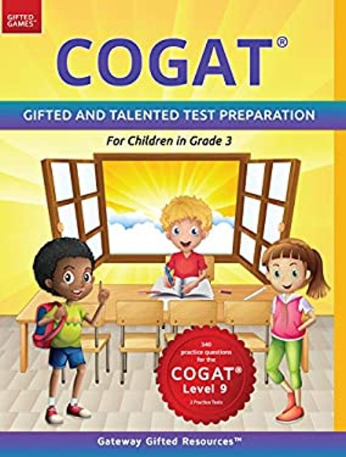 COGAT Test Prep Grade 3 Level 9 : Gifted and Talented Test Prepar