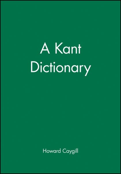 Kant Dictionary, Paperback by Caygill, Howard, Brand New, Free shipping in th…