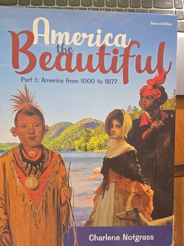 America the Beautiful: Part 1 Textbook Grade 5-8