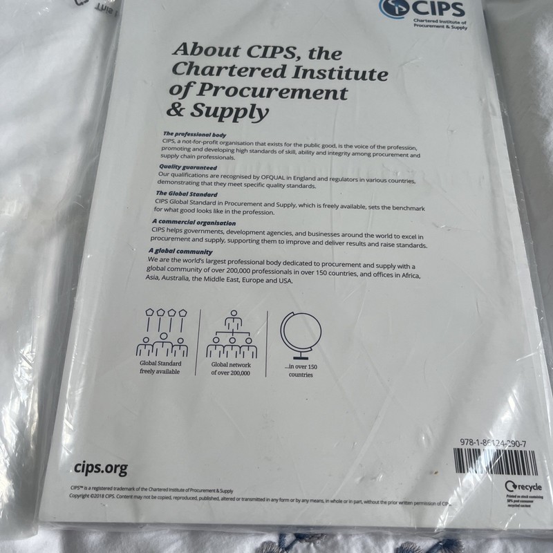 Study Guide for CIPS Level 4: L4M3 Commercial Contracting gallery