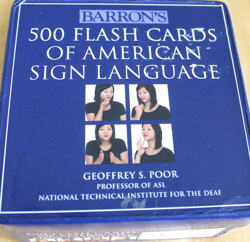 American Sign Language Flash Cards