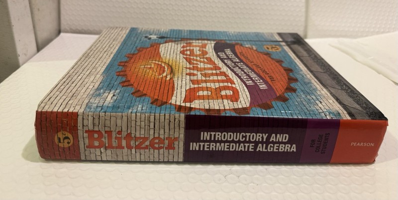 Introductory Intermediate Algebra For College Students Blitzer Pearson HC 5th Ed gallery
