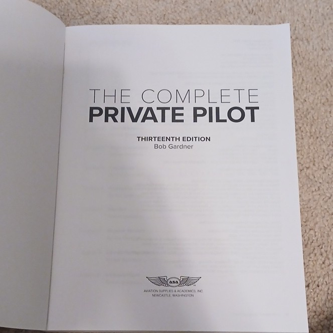 The Complete Private Pilot 13th Edition Bob Gardner Paperback gallery