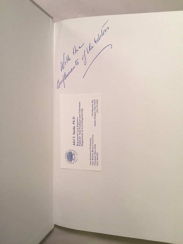 Constitutive Equations for Granular Non-Cohesive Soils - Saada Bianchini 1988 HC gallery