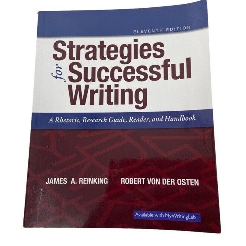Strategies for Successful Writing : A Rhetoric, Research Guide, Reader, Handbook