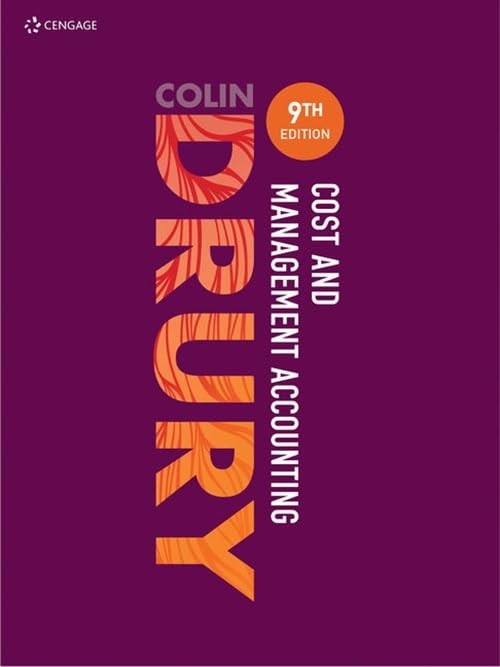 Cost and Management Accounting by Drury, Colin Paperback / softback Book The