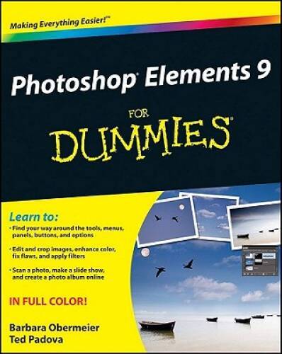 Photoshop Elements 9 For Dummies – Paperback By Obermeier, Barbara – VERY GOOD