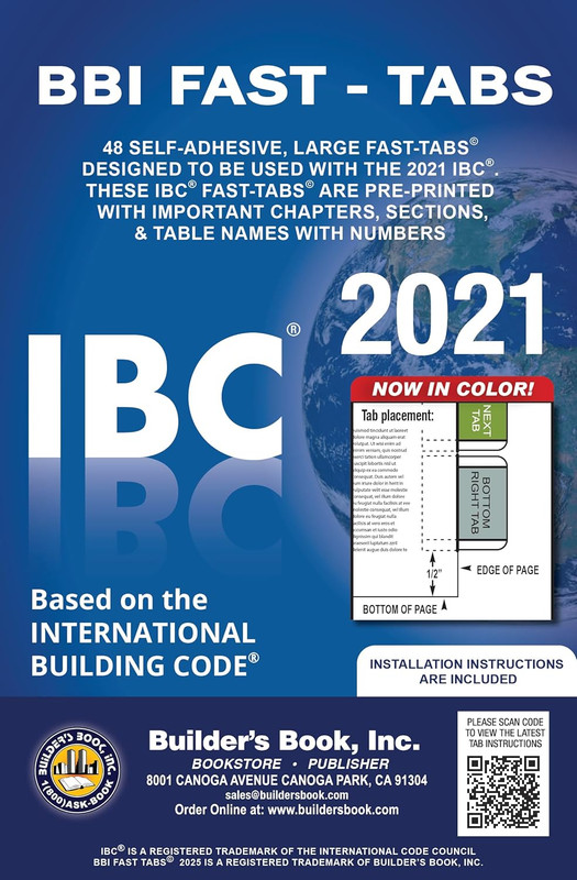 2021 International Building Code (IBC) Fast Tabs gallery