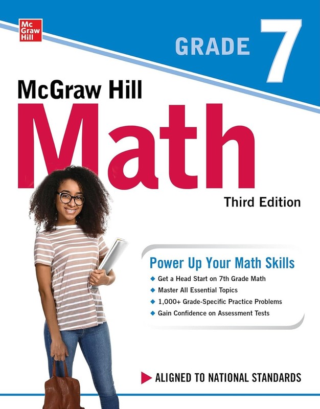 McGraw Hill Math Grade 7, Third Edition Paperback by McGraw Hill