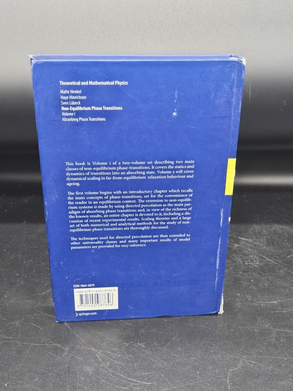 Theoretical and Mathematical Physics Ser.: Non-Equilibrium Phase Transitions... gallery