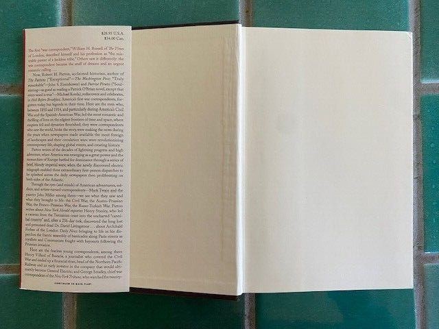 Hell Before Breakfast: America's First War Correspondents.. Robert Patton 1st HC gallery