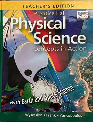 Physical Science: Concepts in Action – Hardcover, by Prentice Hall – Very Good