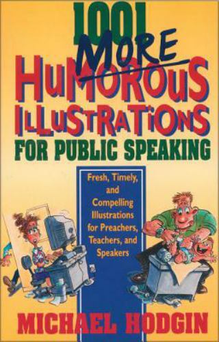 1001 More Humorous Illustrations for Public – Hodgin, 031021713X, paperback, new