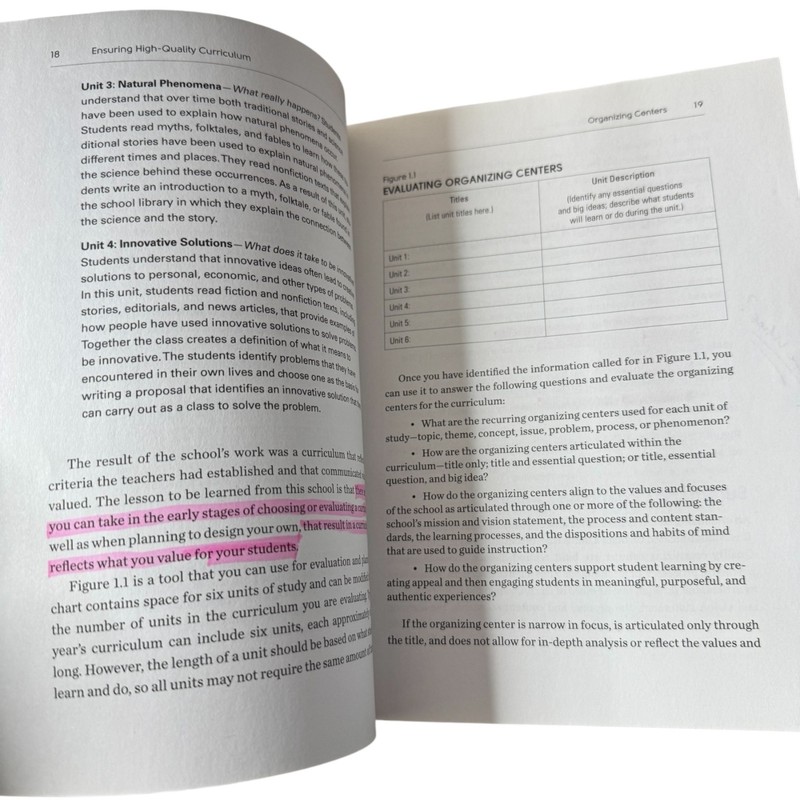 Ensuring High-Quality Curriculum: How to Design, Revise, or Adopt Curriculum Ali gallery