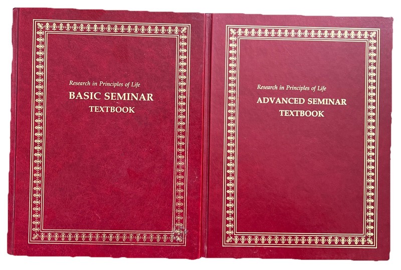 Research In Principles Of Life 2 Book Lot Basic/Advanced Seminar Textbooks