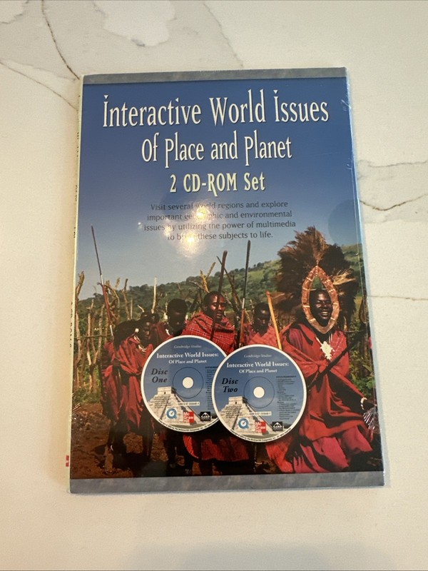 Interactive World Issues 2 CD-ROM set by Cambridge Studios 2003