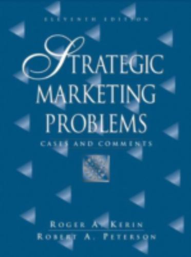 Strategic Marketing Problems: Cases and Comments, 11th Edition, Kerin, Roger [VG