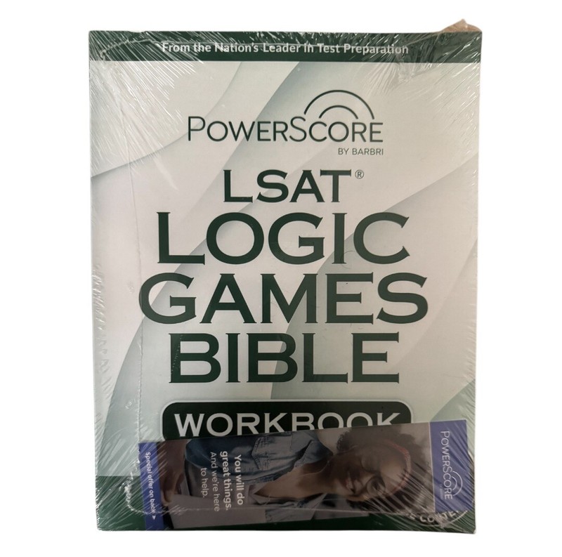 Lsat Bible Ser.: Powerscore LSAT Logic Games Bible Workbook by David M. Killoran