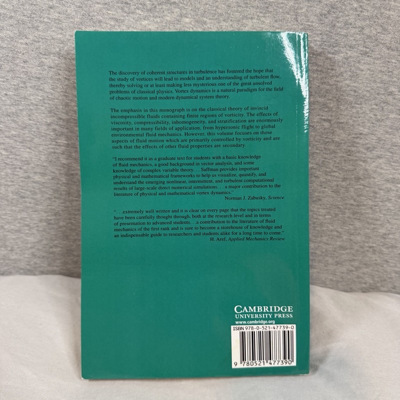 Vortex Dynamics GK Batchelor Paperback Cambridge University Press 9780521477390 gallery