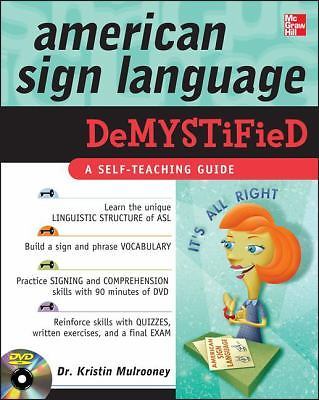 American Sign Language Demystified [With DVD] by Mulrooney, Kristin