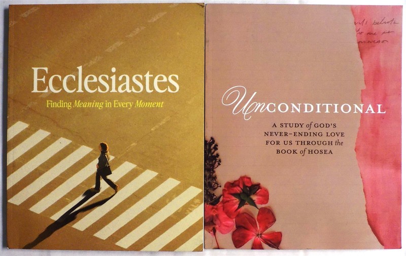LOT OF 2: Proverbs 31 Books! Unconditional: Study of God’s Never-E +Ecclesiastes