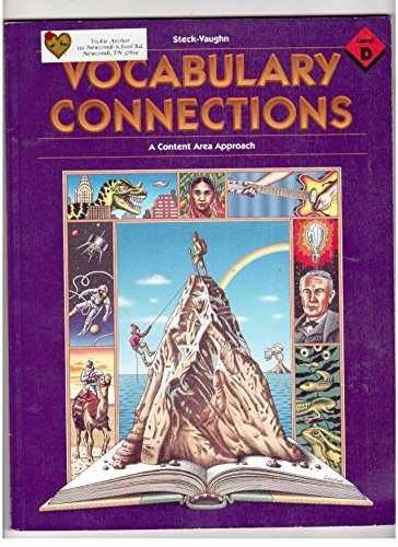 Vocabulary Connections : Level D – Paperback, by Steck-Vaughn – Acceptable