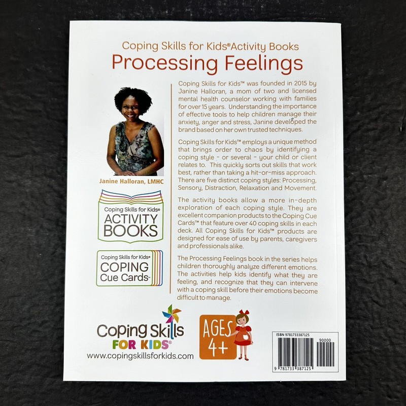 Coping Skills for Kids Activity Books: Processing Feelings gallery