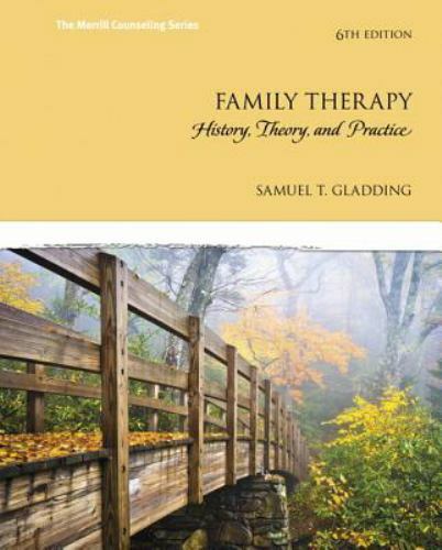 Family Therapy: History, Theory, and Practic- 9780133488906, hardcover, Gladding