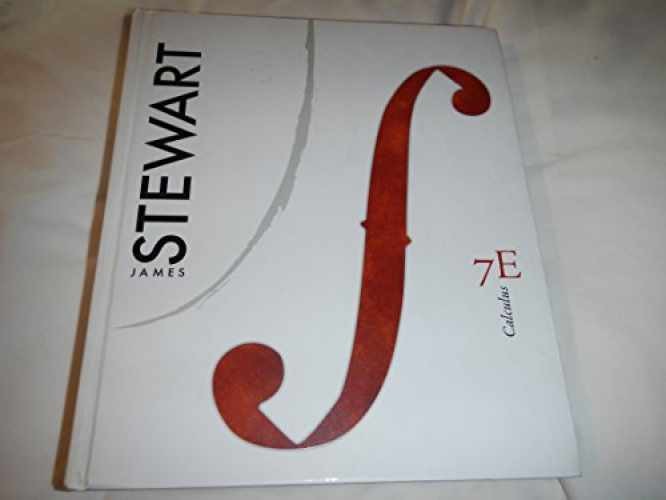 Calculus, 7th Edition – Hardcover, by Stewart James – Acceptable n
