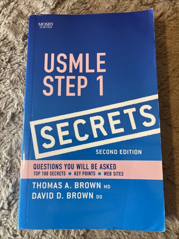 Secrets Ser.: USMLE Step 1 Secrets by Thomas A. Brown and Dave D. Brown…#2605