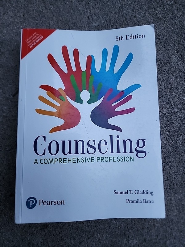 Counseling:A Comprehensive Profession by Gladding 8ED 9789353061807