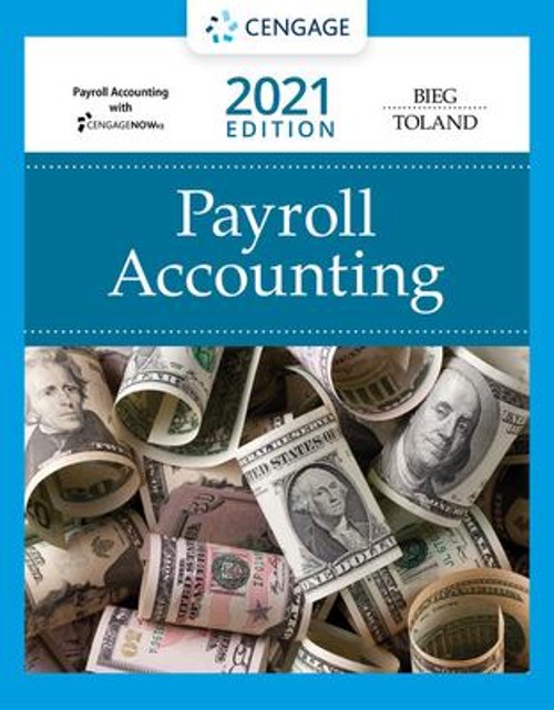 Payroll Accounting 2021 Paperback Judith, Bieg, Bernard Toland