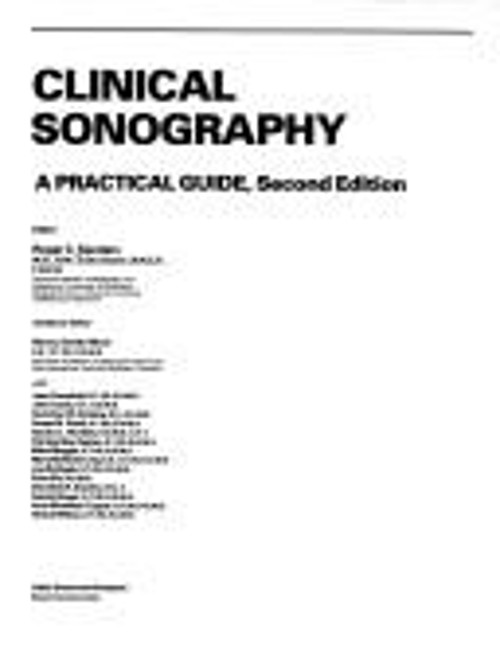 Clinical Sonography : A Practical Guide Paperback Roger C. Sander