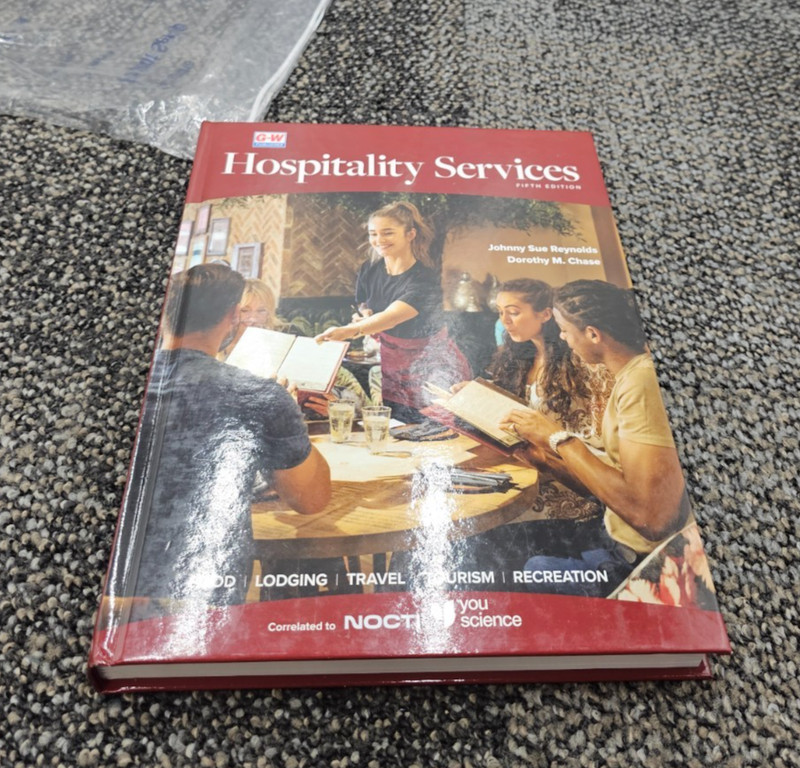 G-W Publisher Hospitality Services Fifth Edition Book ISBN 9798888178751