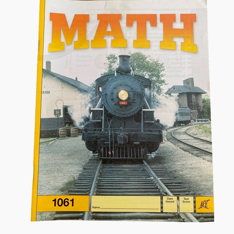 ACE Math 6th Grade 1061 Pace 2011 Revision Accelerated Christian Education