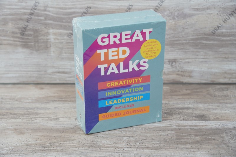 (COSTCO ONLY) Great TED Talks Boxed Set: Unofficial Guides With Words of Wisdom